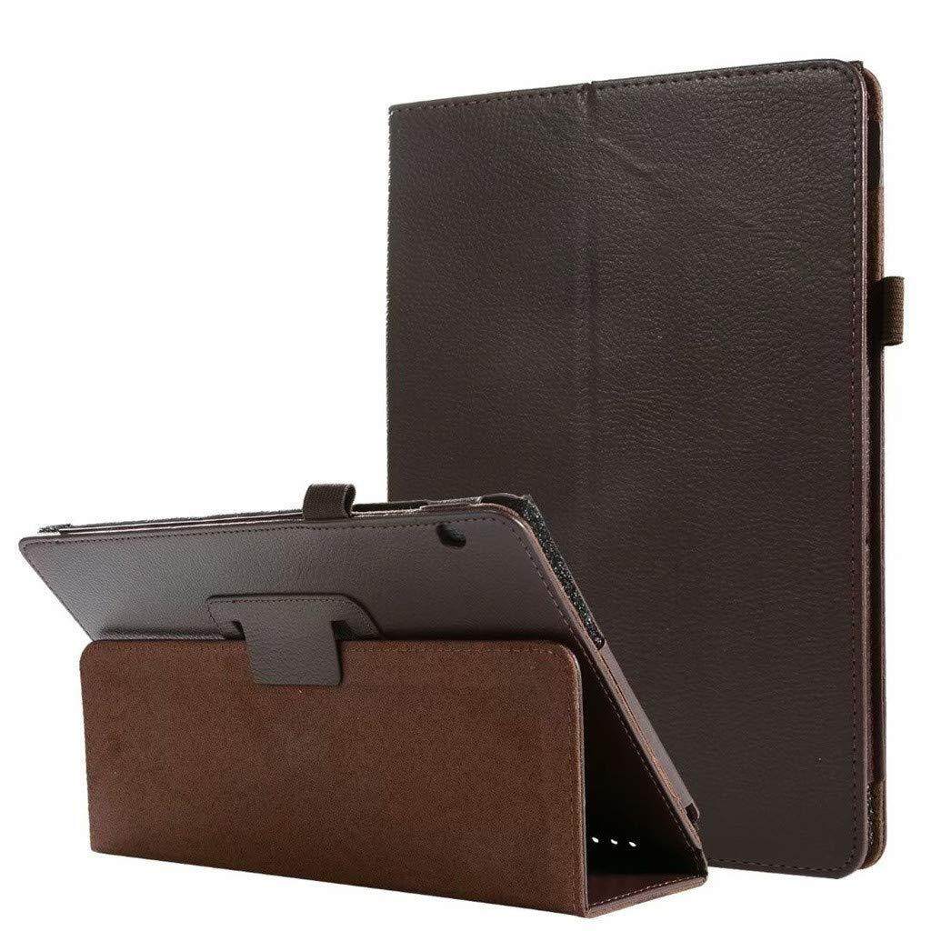 For Huawei Mediapad T5 10.1Inch Slim Stand Shell Cover Case Auto Sleep/Awke, Anti-Broke Shock-Resistant