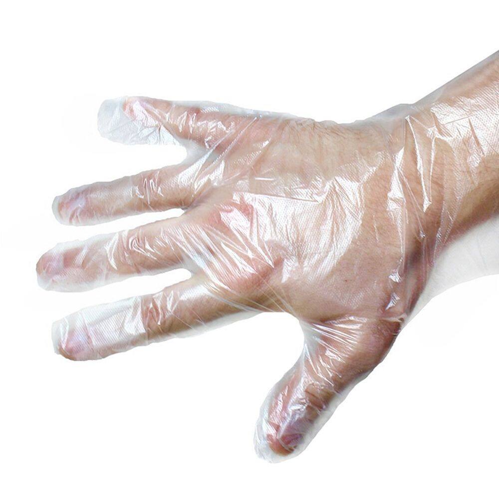 DAAJBA Plastic 100PCS/Set BBQ Home Safety Multifuctional Fruit Disposable Gloves Kitchen Supplies Restaurant Accessories Food Gloves